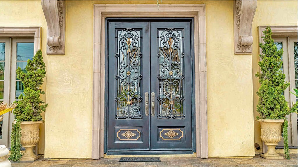 Elegant double door