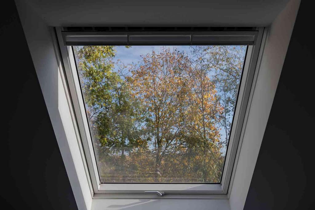 Beautiful skylight installed by Madison Door