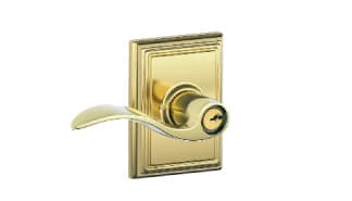 door hardware nj accent/addison keyed lockset