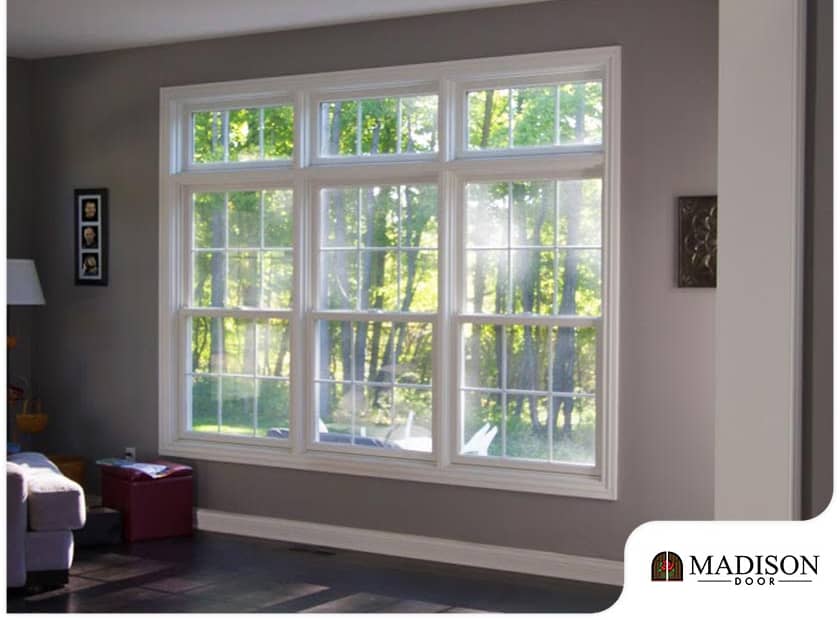 grilles on windows
