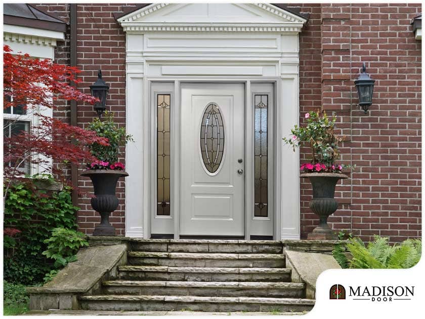 Beautiful white doors by Madison Door