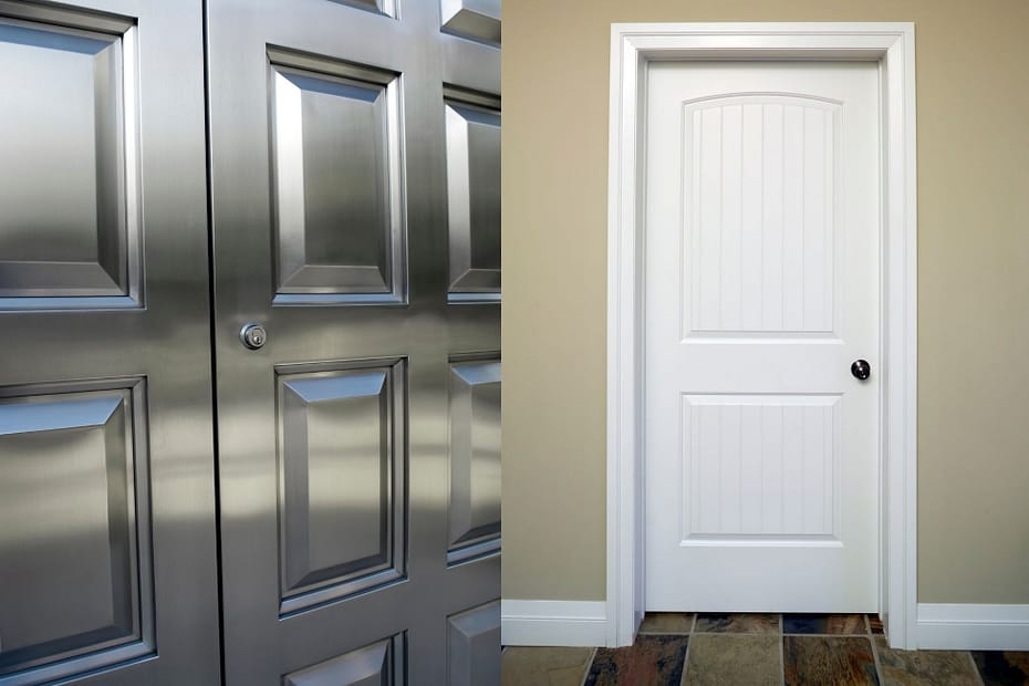 steel vs fiberglass front door