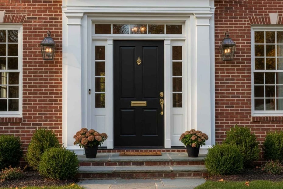 exterior doors for colonial homes