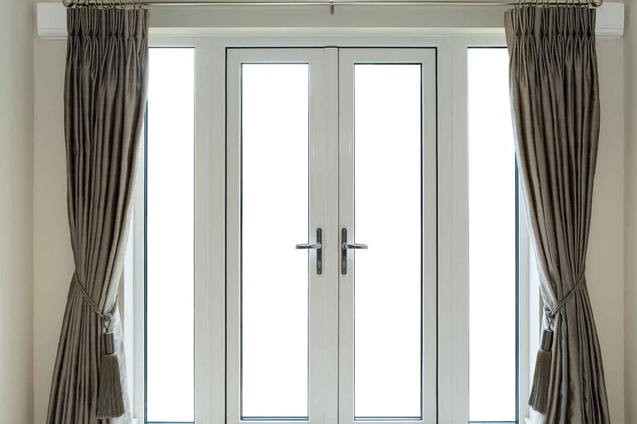 privacy ideas for interior french doors