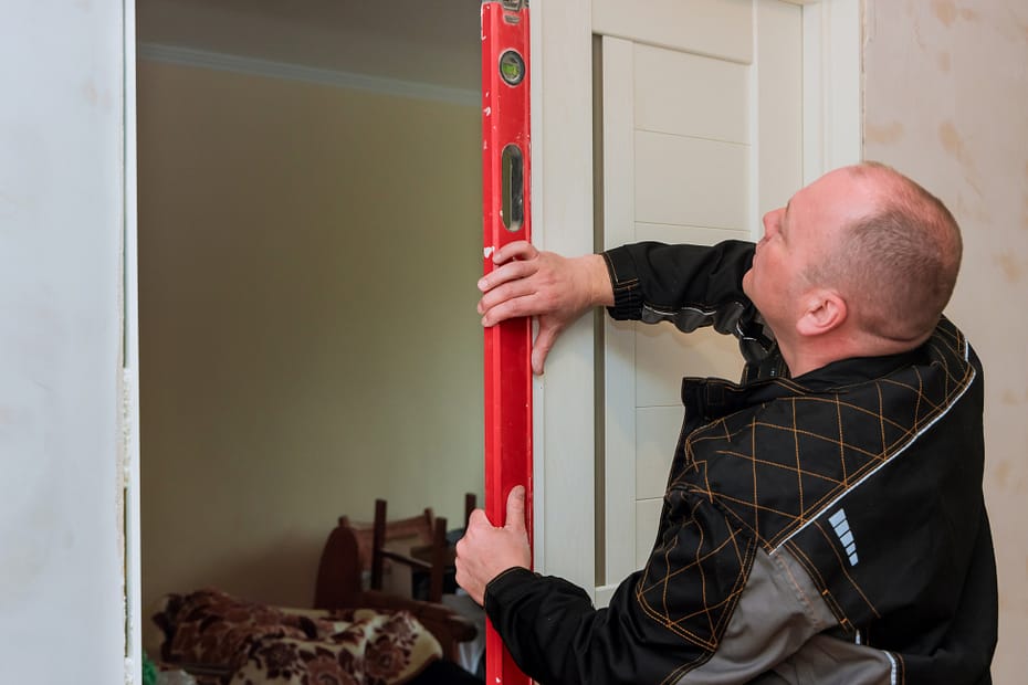door installation process