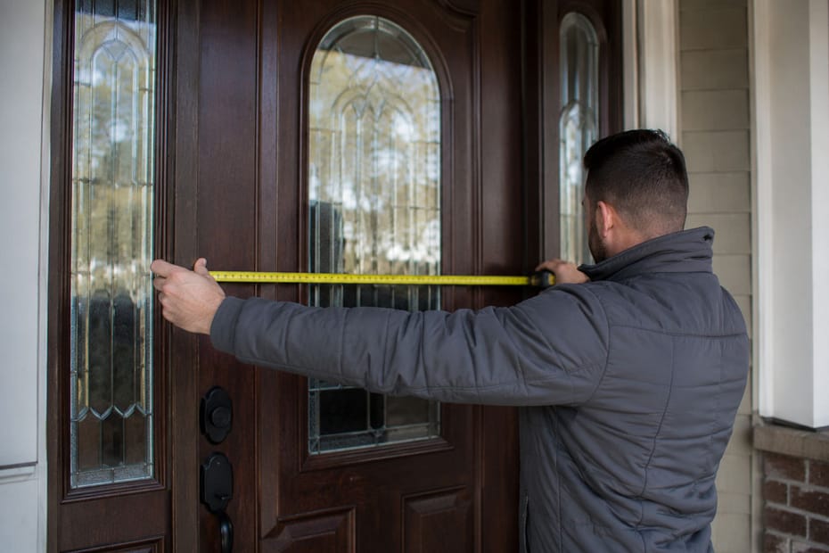 how to measure for a replacement door