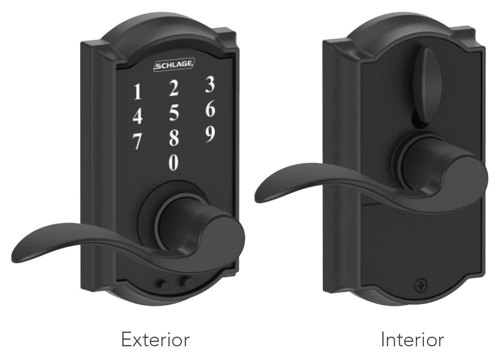 door parts accent lever touch keypad electronic keyless