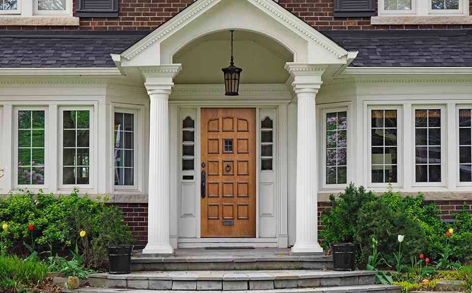 beautiful white north jersey entry way