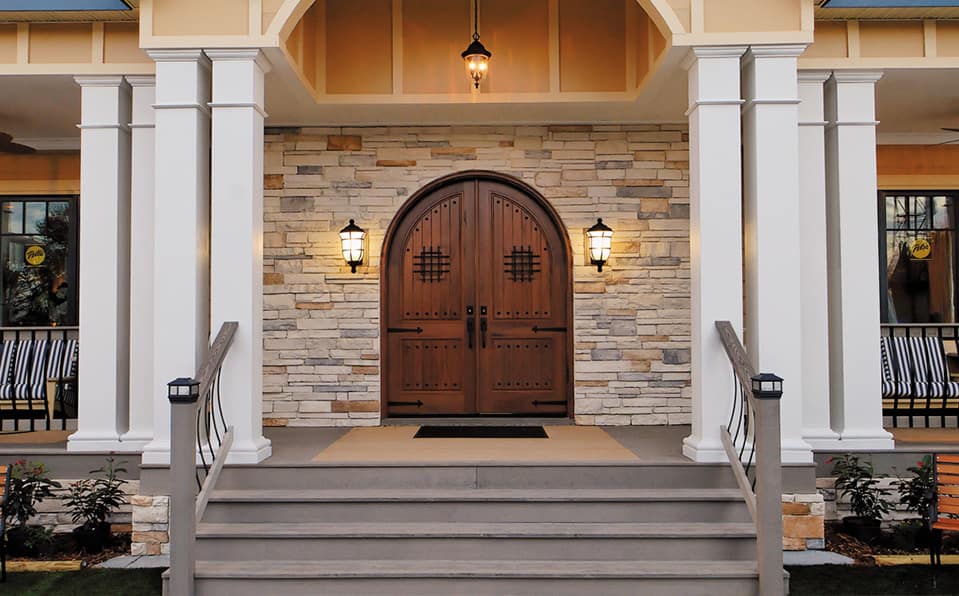 custom mahogany exterior doors from Madison door